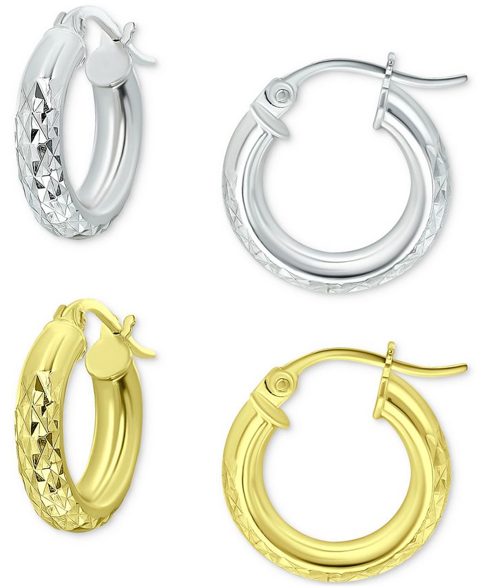 Macy's 18k gold earrings online
