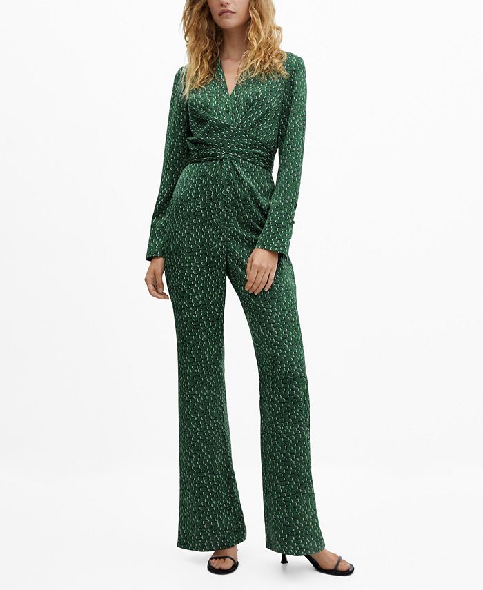Macys jumpsuit red store