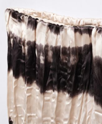 MANGO Women's Tie-Dye Pleated Trousers