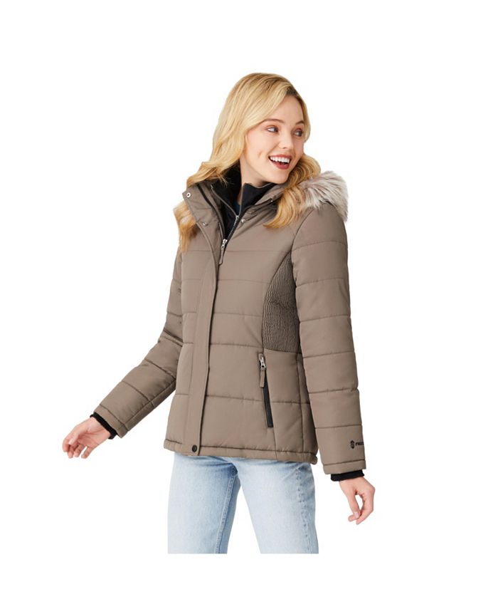 Free country faux fur jacket shop