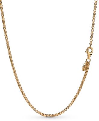 Moments 14K Gold-Plated Rolo Chain Necklace