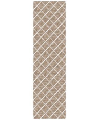 York Washable YO1 2'3" x 12' Runner Area Rug