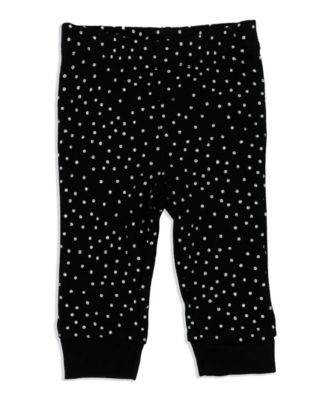 Baby Girls Diamond Necklace Bodysuit, Pants and Socks, 3 Piece Set