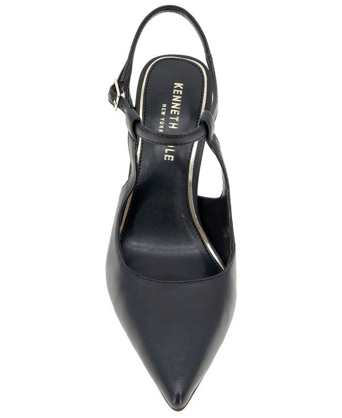 Kenneth Cole New York Women's Romi Ankle Sling back Pumps - Macy's