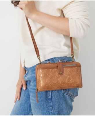 Women's Iris Leather Convertible Crossbody Bag