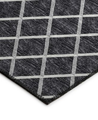 York Washable YO1 2'3" x 10' Runner Area Rug