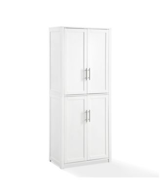Furniture Savannah 28" Medium-Density Fiberboard (MDF) Tall Kitchen Storage Pantry