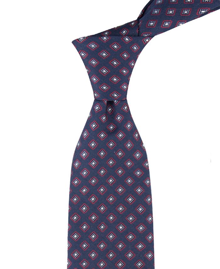Tommy Hilfiger Men's Diamond Neat Tie - Macy's