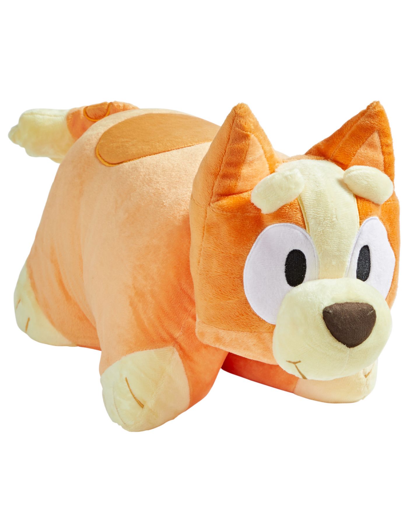 Детские мягкие игрушки Pillow Pets Bluey Bingo 16" Chenille Convertible Pillow Pet — фото 1