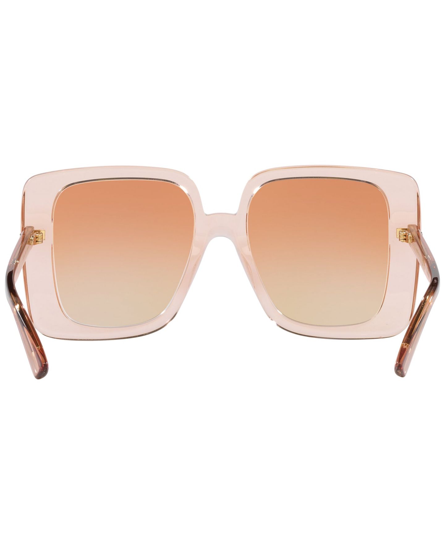 Женские солнцезащитные очки Gucci GG1314S Sunglasses, Mirror, цвет: Светлый коричневый — фото 7