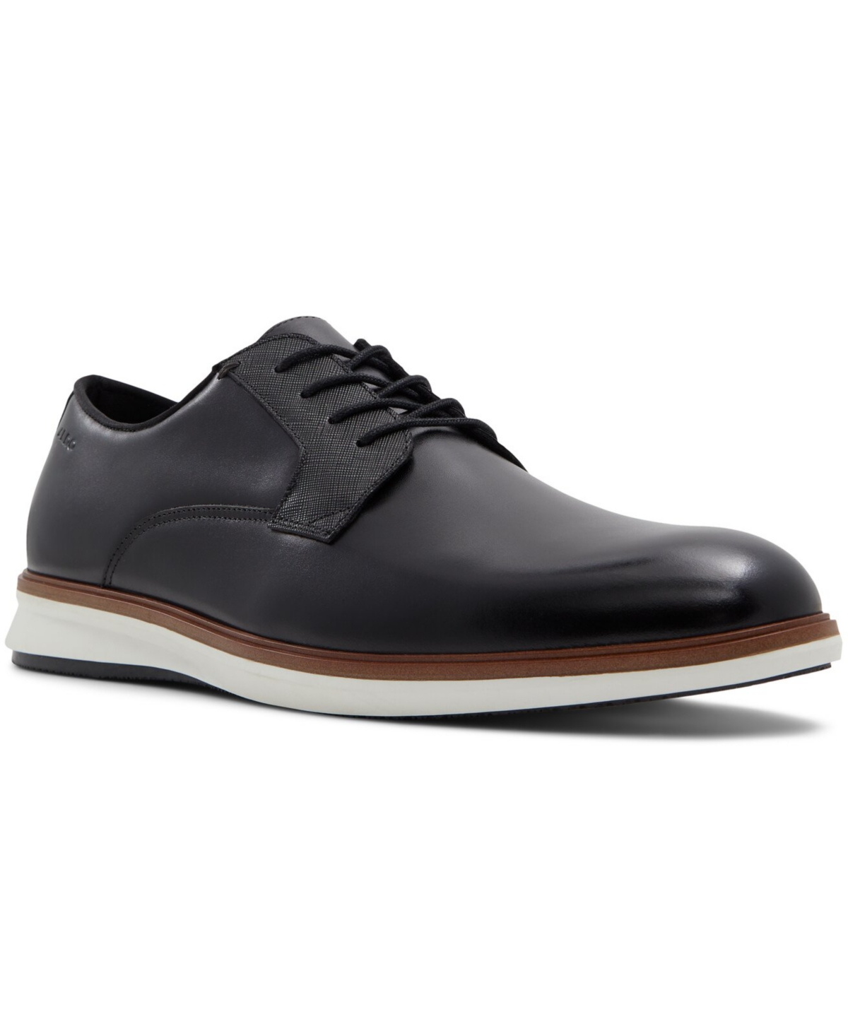 Aldo Men's Red Lace-up Shoes In Black