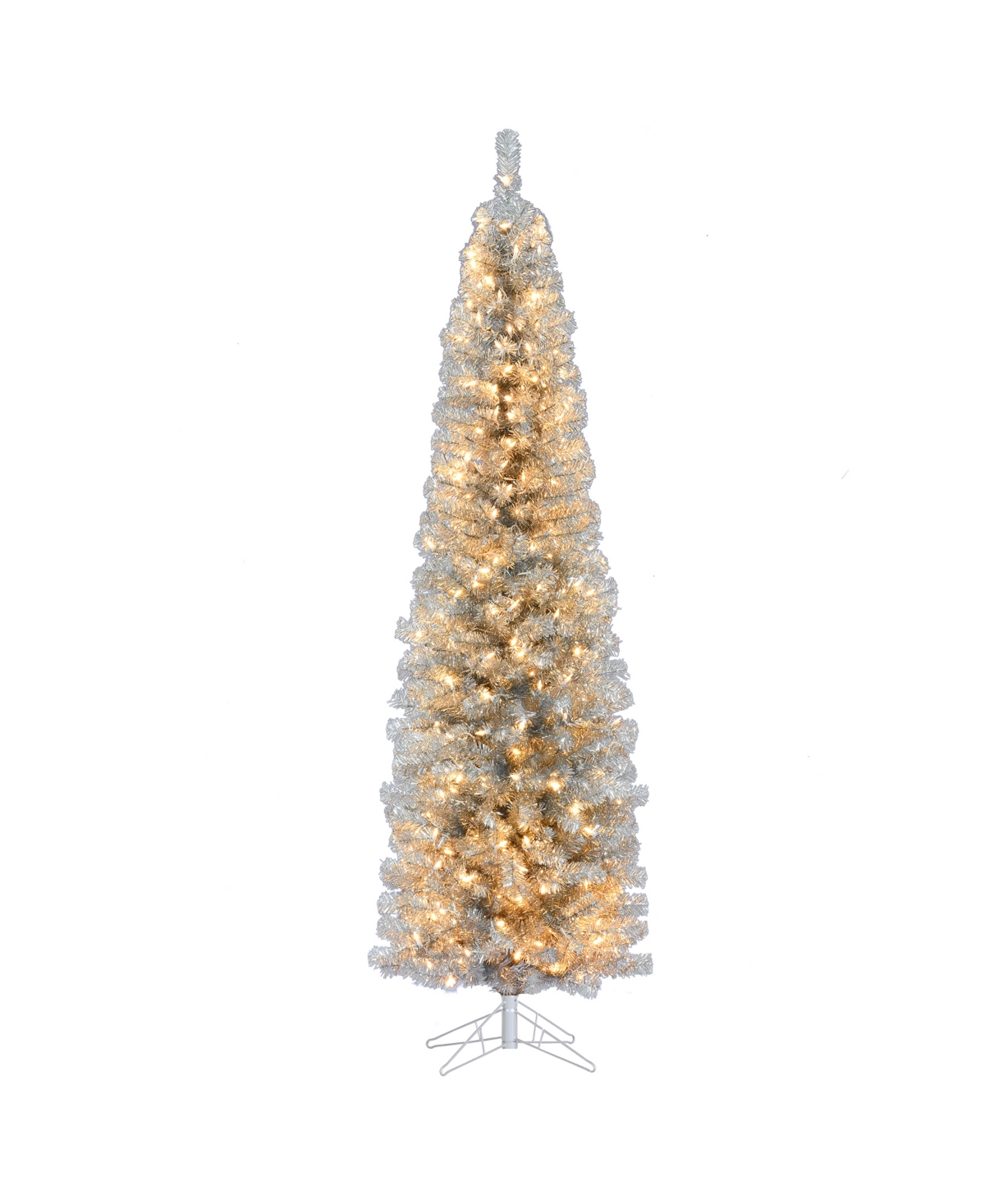 Kurt Adler Led Tinsel Slim Winchester Tree