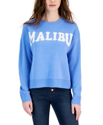 Hooked Up by IOT - Juniors' Long-Sleeve Malibu Sweater