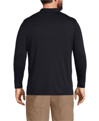 Big & Tall Long Sleeve Super Soft Supima Polo Shirt