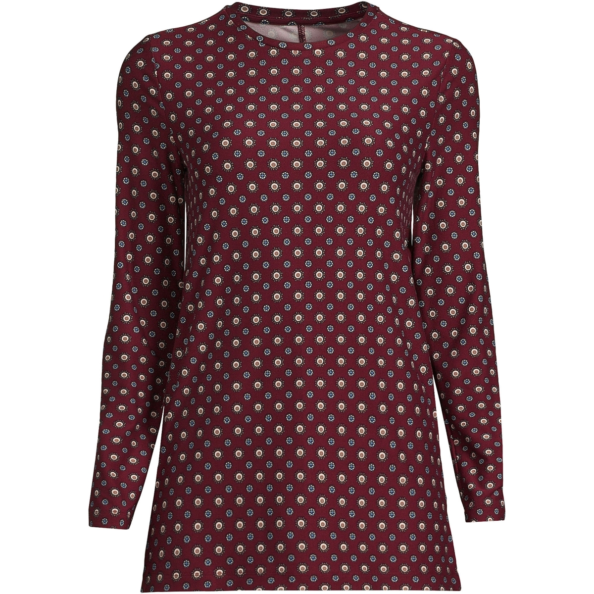 Lands' End Women's Long Sleeve Performance Crew Neck Tunic
