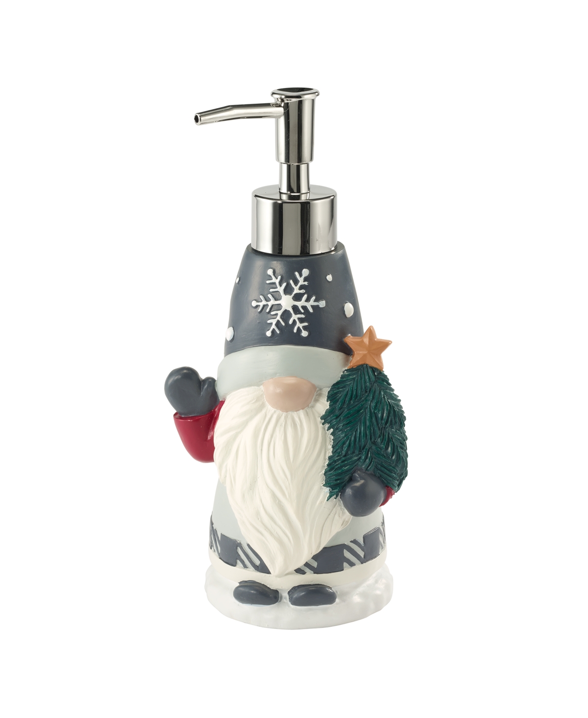 Gnome Holiday Resin Soap/Lotion Pump - Multicolor