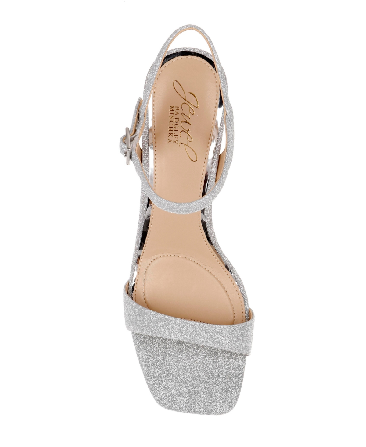 Jewel Badgley Mischka Women's Rayla Ii Block Heel Evening Sandals