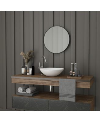 Monaco Accent Mirror For Bathroom, Vanity, Entryway, Dining Room, & Living Room