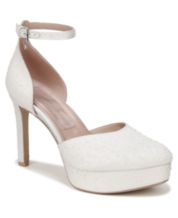 Macys white heels online