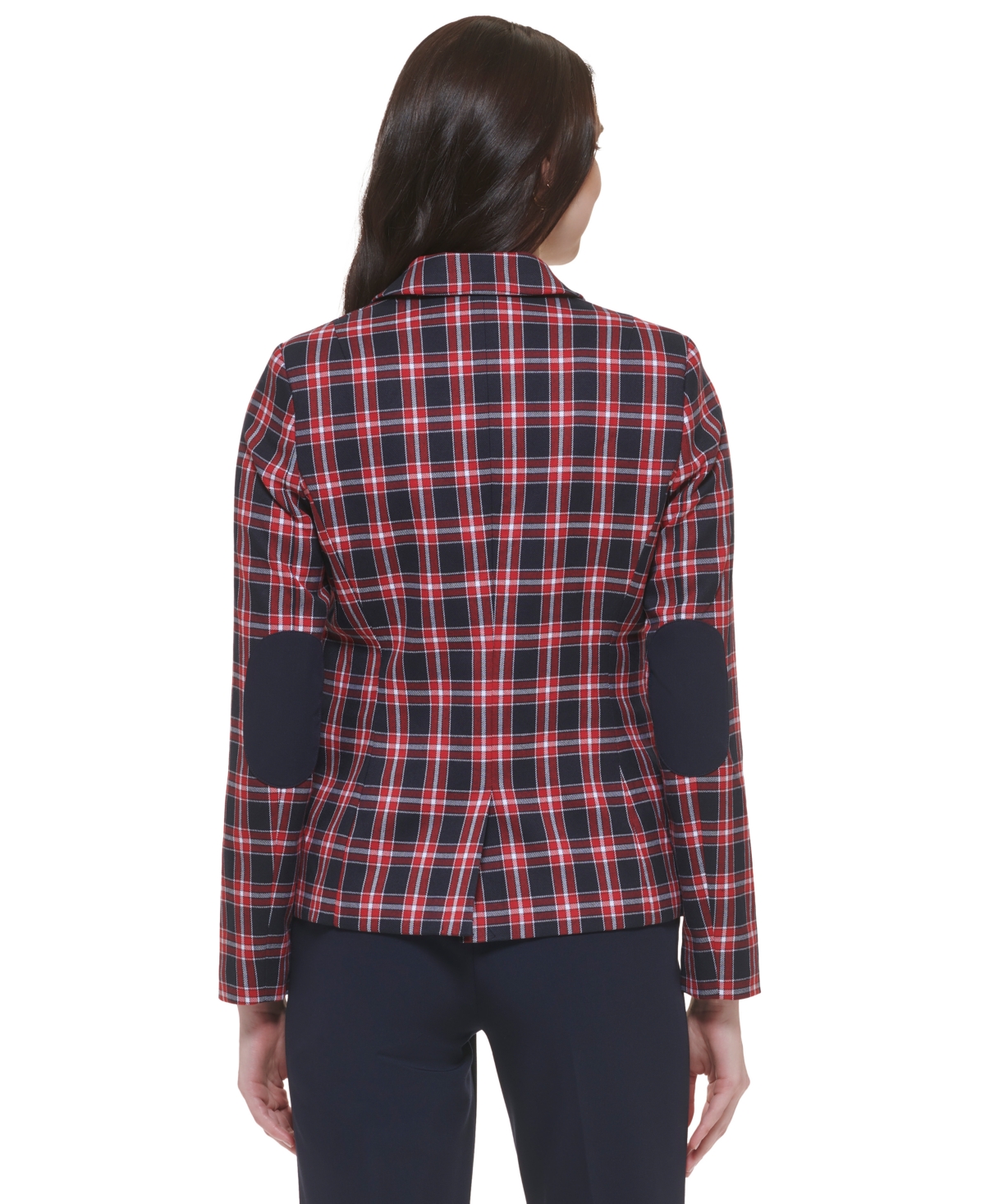 Tommy hilfiger women's elbow patch blazer cheap