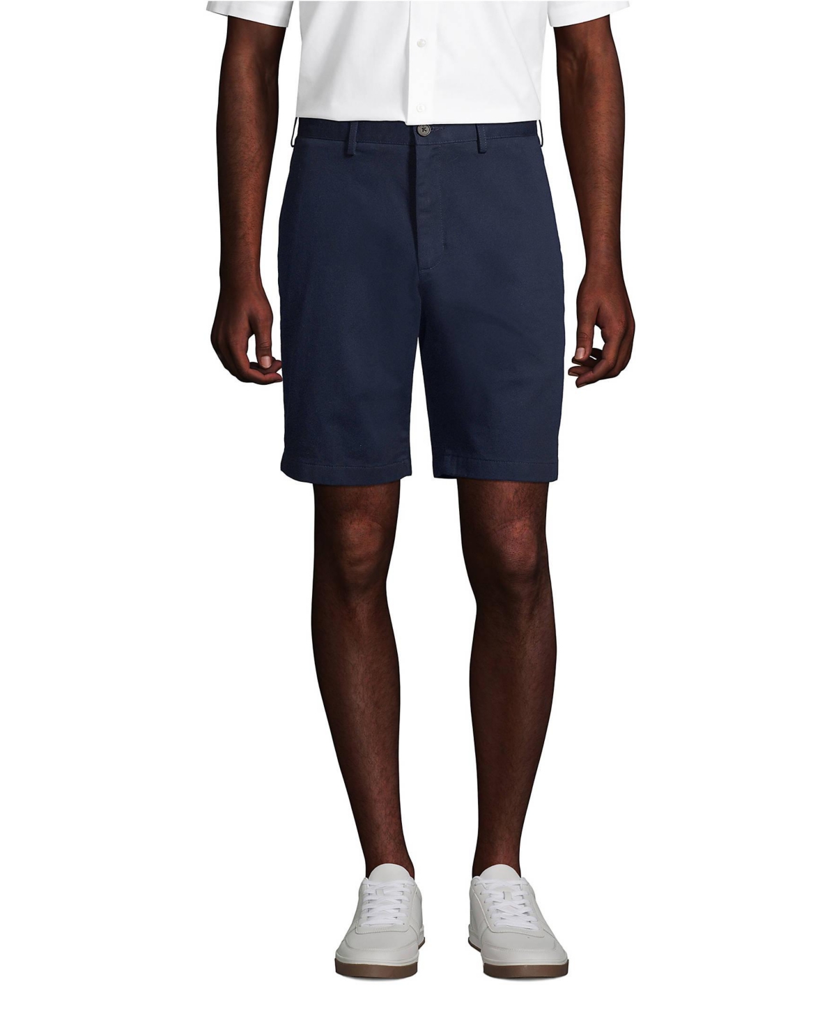 Men's 9&#x22; Traditional Fit No Iron Chino Shorts - Radiant navy