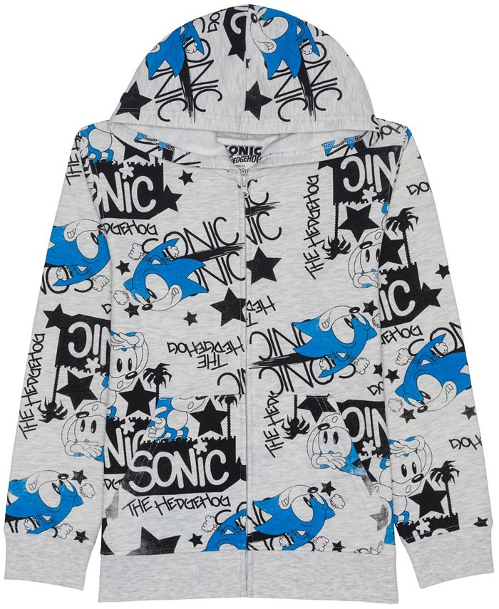 Sonic zip up pajamas on sale