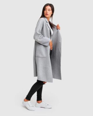 Women's Publisher Double Breasted Wool Blend Coat