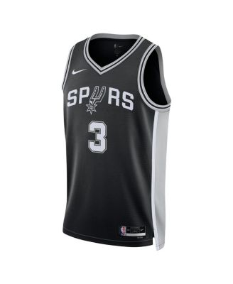 Men's and Women's Keldon Johnson Black San Antonio Spurs Swingman Jersey - Icon Edition