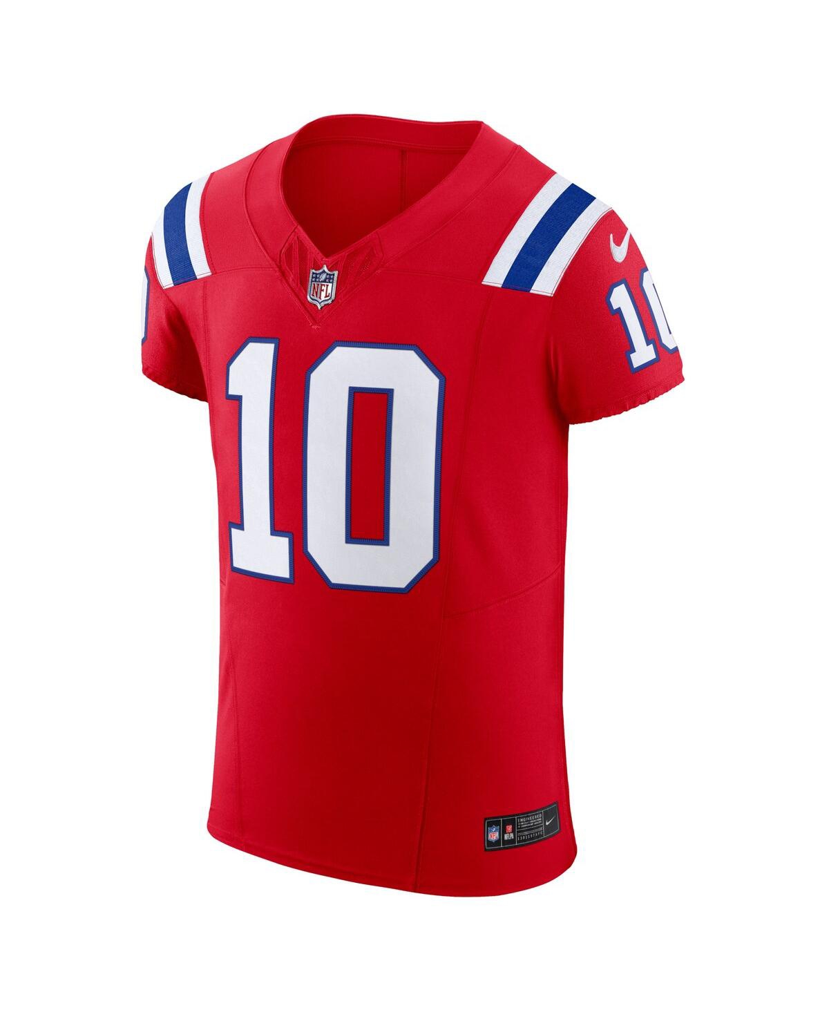 Men's Nike Mac JonesNew England Patriots Alternate Vapor F.u.s.e. Elite Jersey - Red