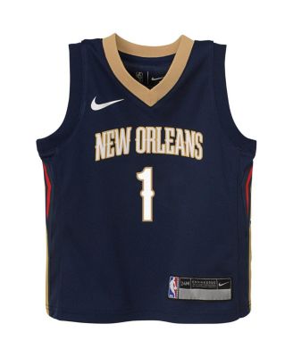 Infant Boys and Girls Zion Williamson Navy New Orleans Pelicans Swingman Player Jersey - Icon Edition