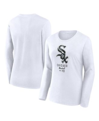 Fanatics Women's Branded White Chicago White Sox Long Sleeve T