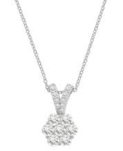 Macys white hotsell gold necklace