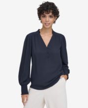 Macy's calvin klein petite tops top