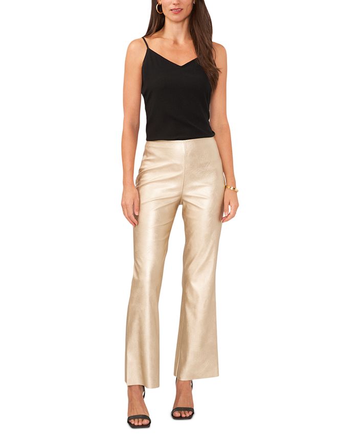 Plus Size Ponte Pull-On Straight Pants, in Black, 28, Women's, Lane Bryant