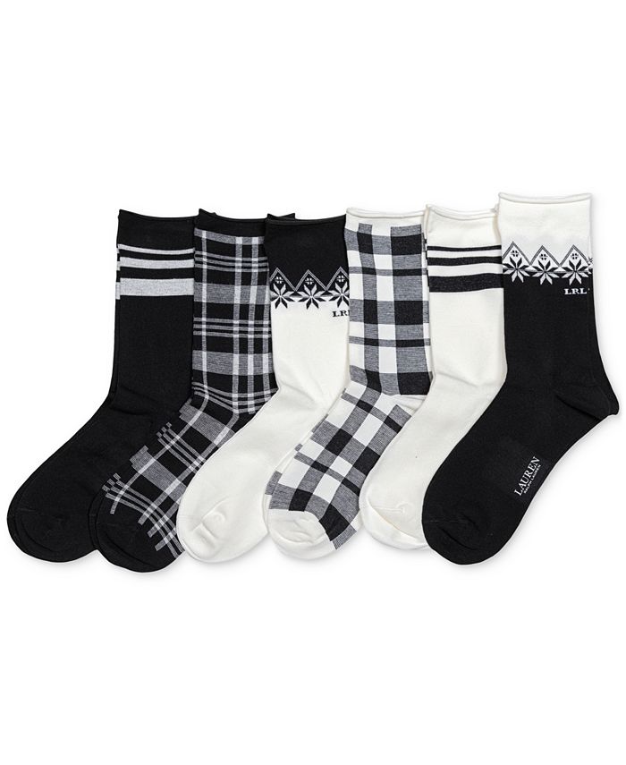 Holiday dress socks top