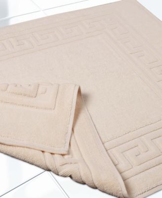 Cotton Greek Key Infinity Border 2-Pc. Bath Rug Set