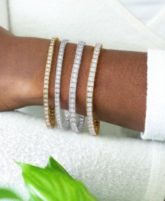 Diamond Bracelet (5 ct. t.w.) in 10k Gold or 10k White Gold, 7-1/4"