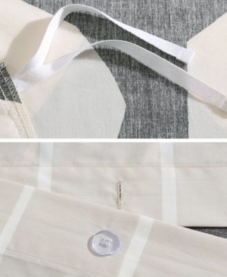 Kivet Cotton 3 Piece Duvet Cover Set, Full/Queen