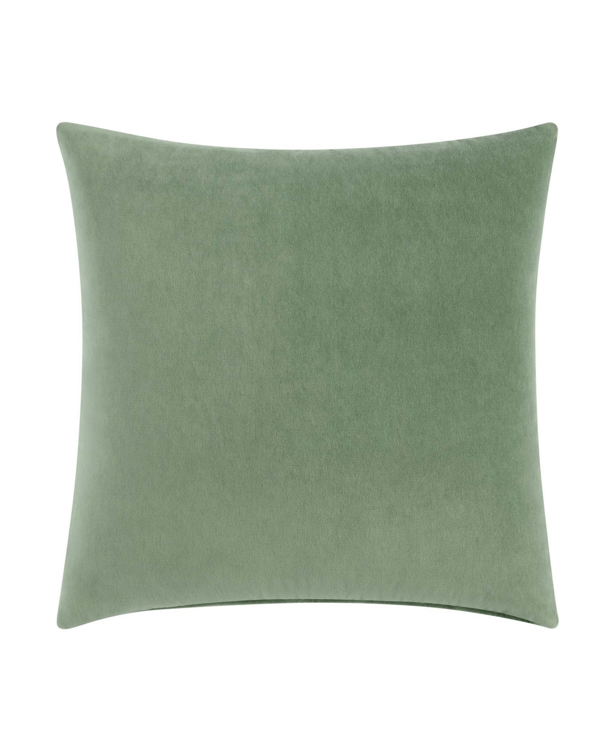 Shop Patricia Nash Italian Pheasant Solid Velvet Decorative Pillow, 20" X 20" In Balsam