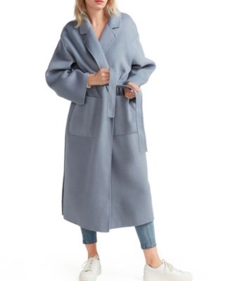 Women's Wide Awake Split Hem Overcoat