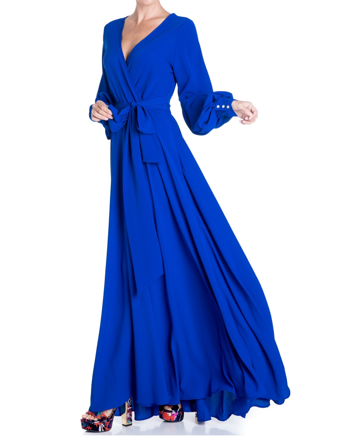 Women's LilyPad Maxi Dress - Cranberry