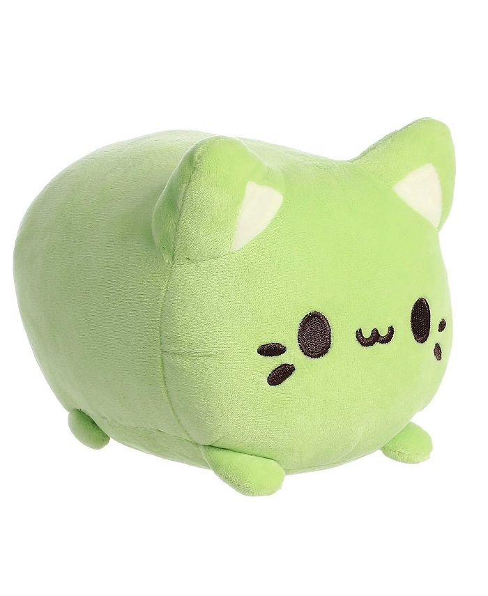 Aurora Small Green Tea Meowchi Tasty Peach Enchanting Plush Toy Green 7 ...