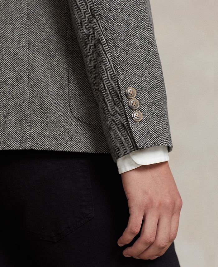 Polo herringbone 2025 sport coat