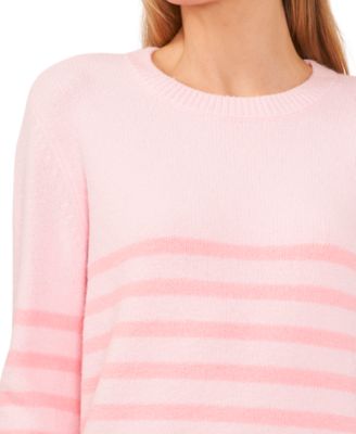 Women's Striped Crewneck Sweater