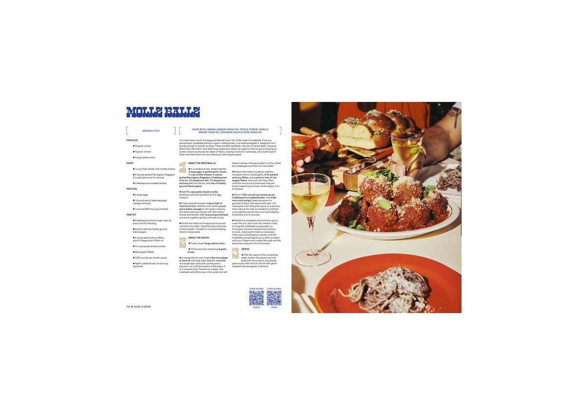 More Is More- Get Loose in the Kitchen- A Cookbook by Molly Baz