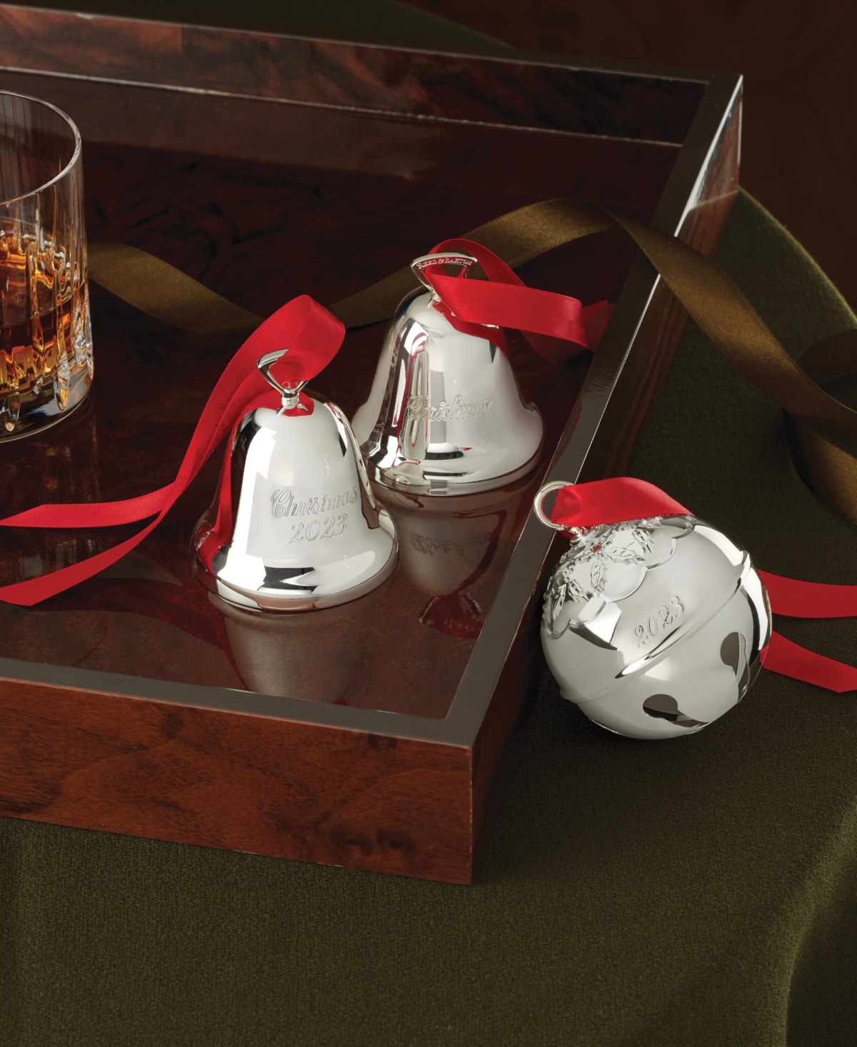 Shop Reed & Barton 2023 39th Annual Christmas Bell In Metallic And Sterling Silver