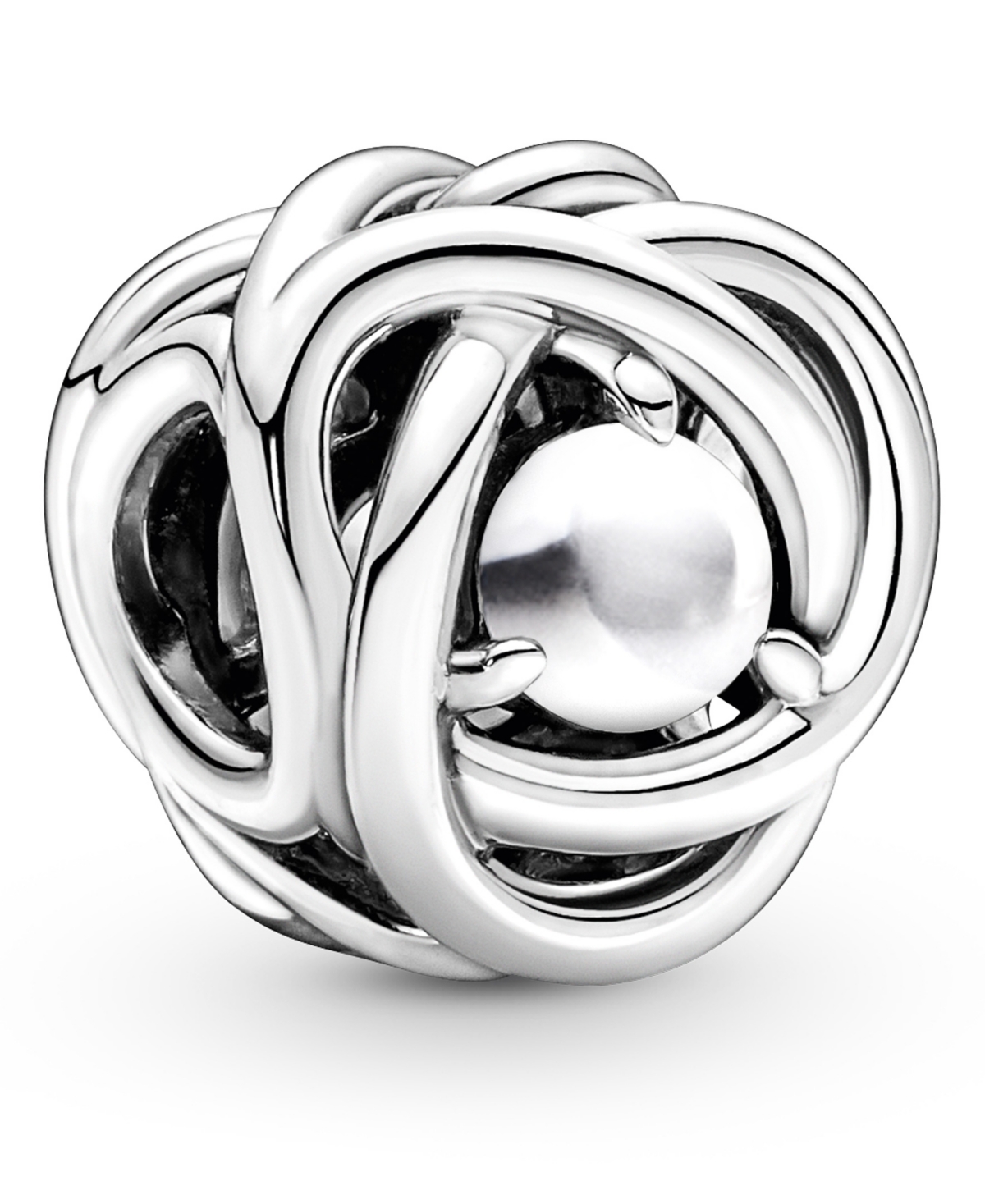 Pandora Birthstone Crystals Eternity Circle Charm In White alexandrite June ModeSens