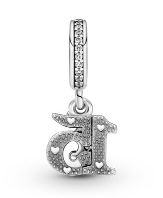 Cubic Zirconia 15th Birthday Dangle Charm
