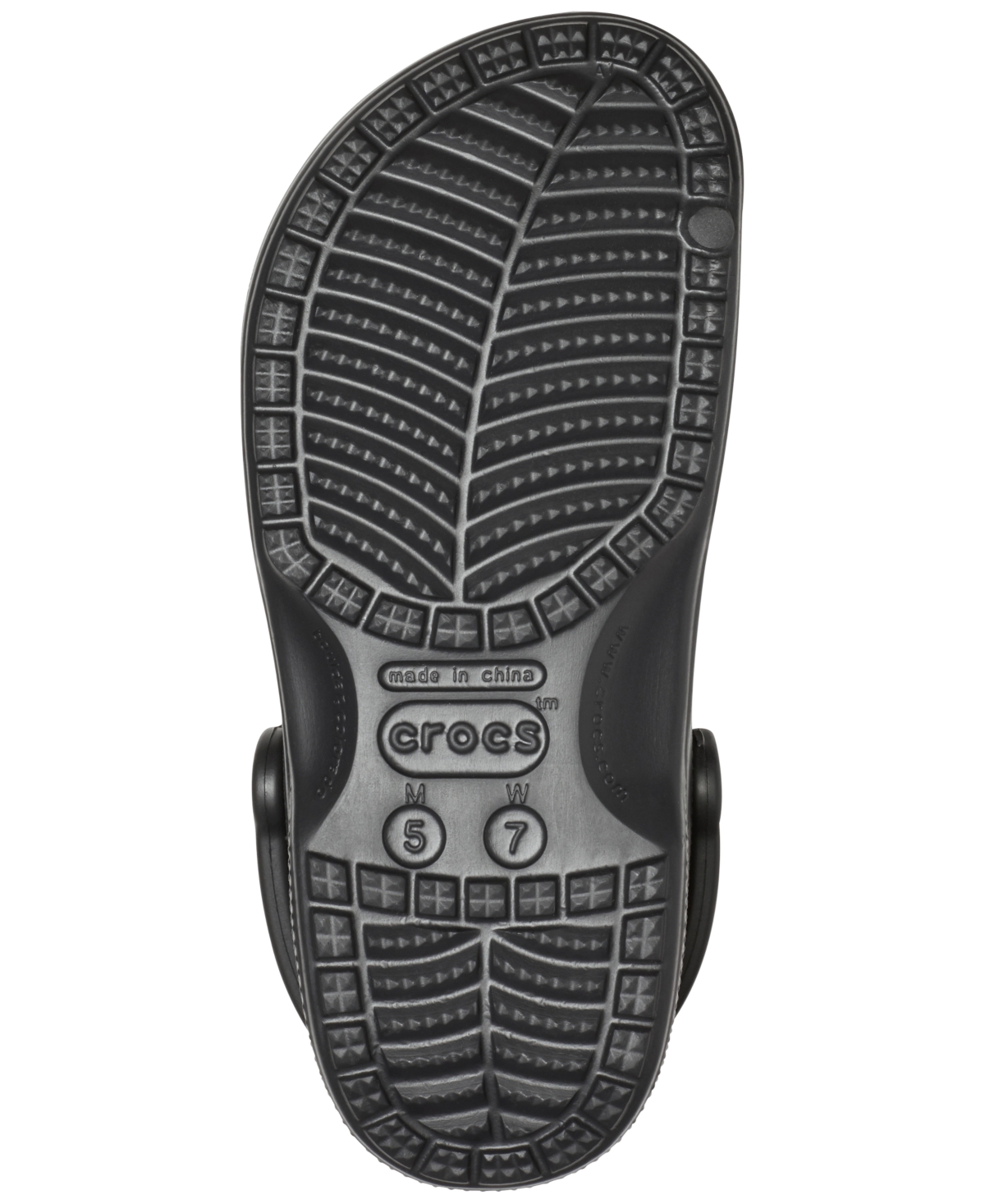 Crocs Men's And Women's Baya Classic Clogs From Finish Line In Black