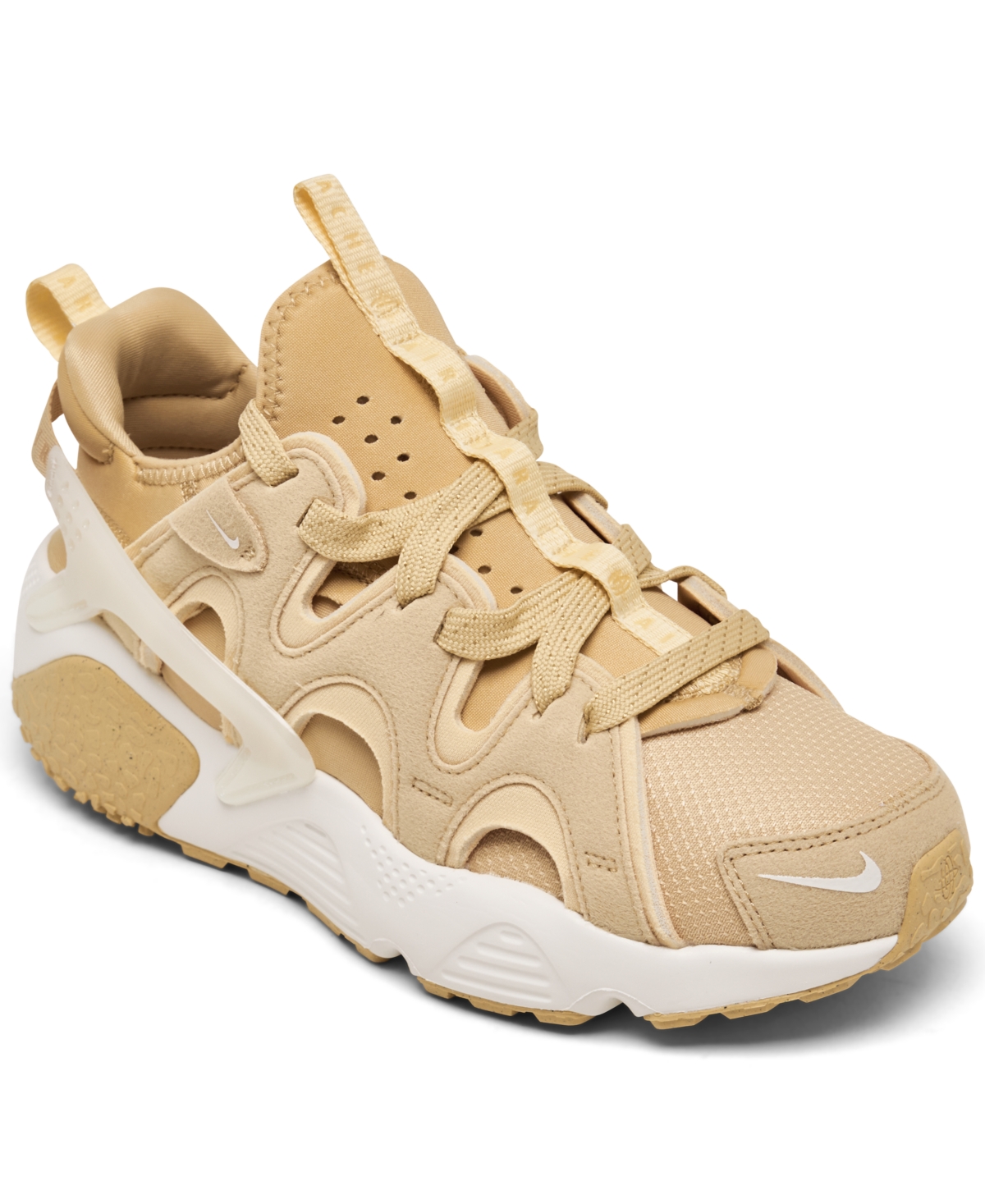 Nike Women s Air Huarache Craft Casual Sneakers From Finish Line In Sesame sail ModeSens
